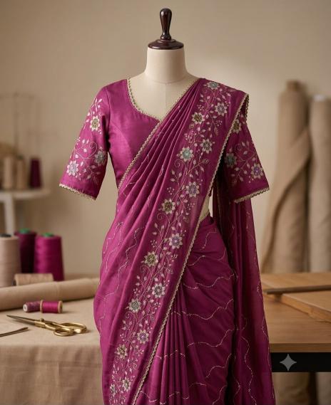 Svara vt~005 surat textile market saree price